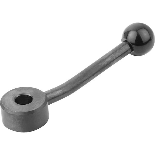Tension Lever Flat Size-2, 16H7, A-100, Form-15Deg Steel, Comp-Thermoset